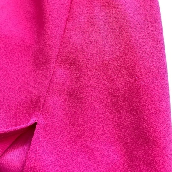 B. Darlin Pink Bodycon Strappy Back Mini Dress With Leg Slit Size Small - Picture 13 of 13